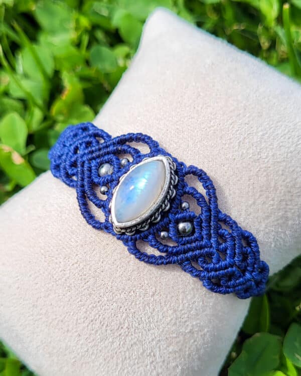 Bracelet Sharma avec une pierre de lune