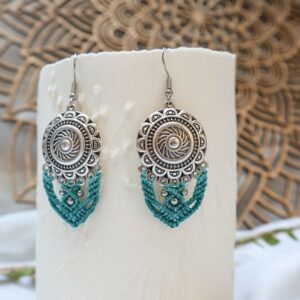 Boucles d'oreille turquoise