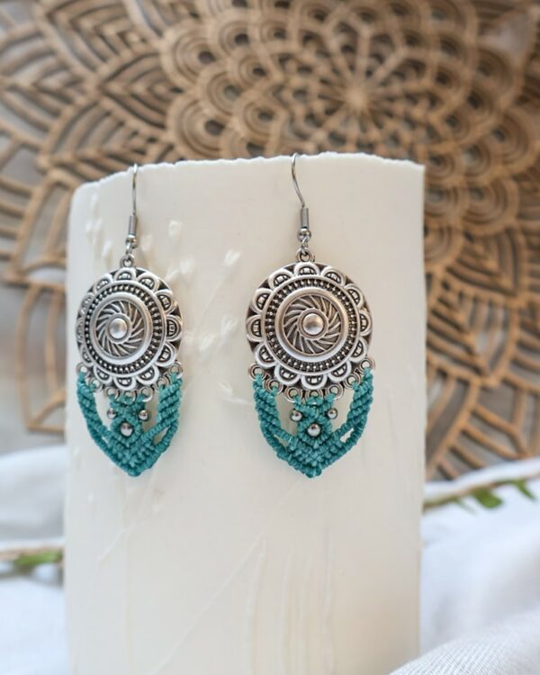 Boucles d'oreille turquoise