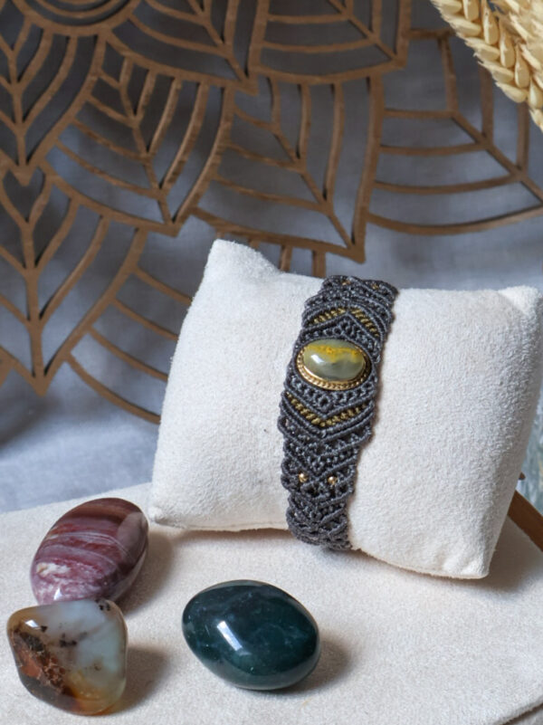 Bracelet jaspe bumblebee – Image 2