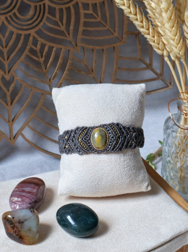 Bracelet jaspe bumblebee