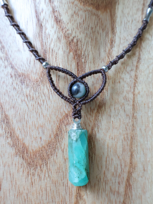 Collier fleur d'amazonite – Image 2