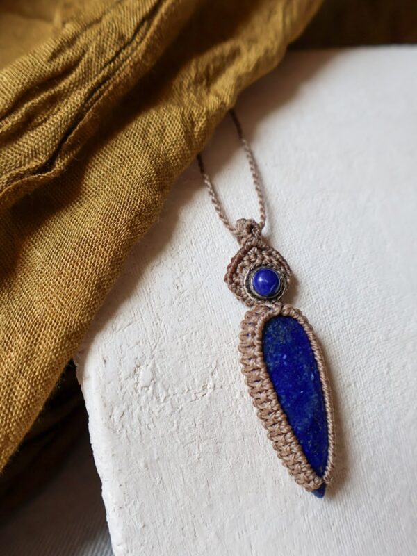 Collier lapis lazuli – Image 3