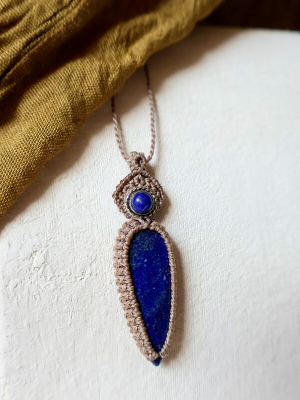 Collier lapis lazuli