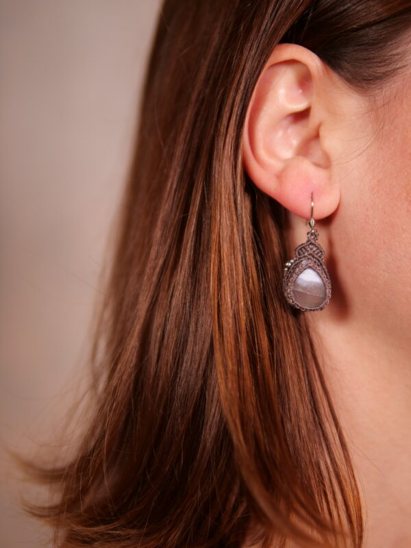 Boucles d'oreille en Opale Owyhee – Image 2