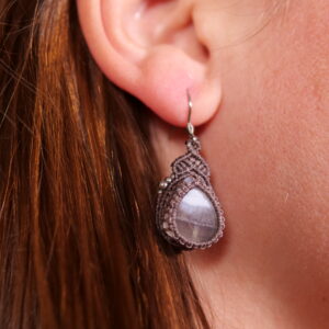 Boucles d'oreille en Opale Owyhee