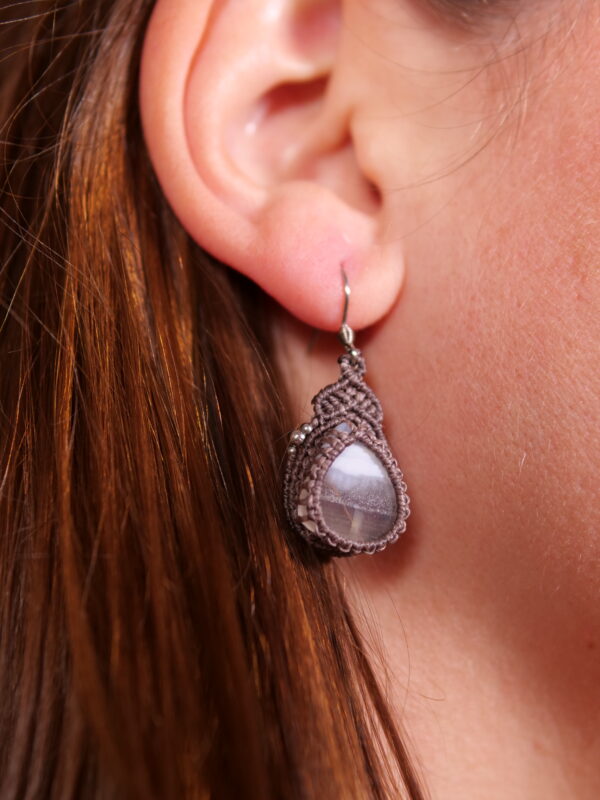 Boucles d'oreille en Opale Owyhee