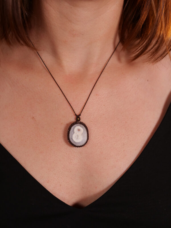 Hélia - Pendentif en quartz solaire