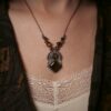 Collier ondulation oeil de tigre
