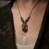 Collier ondulation oeil de tigre